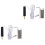 30Pcs Black Mini Electric Drills Portable Rotary Tools for Light Use 4