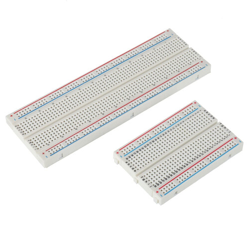 HUAREW Breadboard and Jumper Wires Kit Include 830 Tie Points Breadboard 400 Tie Points Breadboard Jumper Wire 1