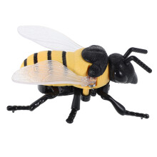 2Stk Realistisches Wind-Up Bienen Spielzeug Aus Kunststoff Für Kinder