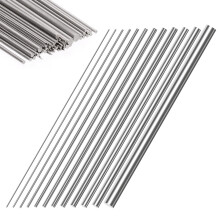 Glarks 104Pcs Stainless Steel Spring Wire Assortment Kit - Diameter 0.3-3mm, Length 400mm, Straight Wire for DIY RC Model, Ship Model