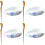 4Ensembles Ustensiles Bois, Cuillères Maison 7