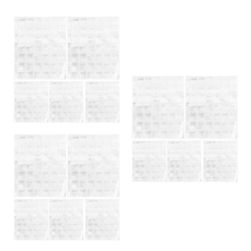 15Pièces Porte-Monnaie Transparent Et Pour Collection 1
