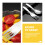 1Set Toddler Stainless Steel Spoon Fork Set Silver Easy Clean Compact 7