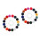 32Pièces Broche Costume Ornement Simple Coloré 5
