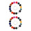 32Pièces Broche Costume Ornement Simple Coloré 6