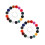 32Pièces Broche Costume Ornement Simple Coloré 8