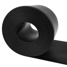 Rubber Strip Neoprene Rubber Sheet Solid Neoprene Roll for Sealing Covering Vibration Protection Gasket DIY (100mm1.5mm3m)