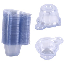 200Pcs Transparent Clear Urine Container CupUseful Disposable Urine Cup Helpful Plastic Urine Collection Cup for Pregnancy Test Urine Specimen Cups(4