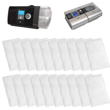 20Pcs CPAP Filters Disposable CPAP Filter Replacement Air Filter Accessories Easy to Install for ResMed S10 S9