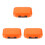 3Pièces Coffret Leurres Étanche Orange Pour 8