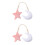 2Pièces Suspension Étoile Décorative Pour Berceau 5