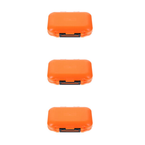 3Pièces Coffret Leurres Étanche Orange Pour 2