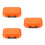 3Pièces Coffret Leurres Étanche Orange Pour 2
