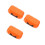 3Pièces Coffret Leurres Étanche Orange Pour 4