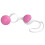 Me You Us Discretion Love Balls White Pink OS 2