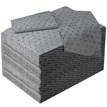 50 Pack Universal Absorbent Mat,25 x 33cm Oil Water Absorbent Pads Spill Pads General Purpose Absorbent Sheets Rapid Absorption for Oil Water-Based L