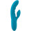 Nu Sensuelle Kiah Warming Rechargeable Rabbit Vibrator Blue 1