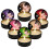 SHUNGA - MINI CARESS BY CANDLELIGHT DISPLAY MASSAGEKERZEN 24 EINHEITEN 2