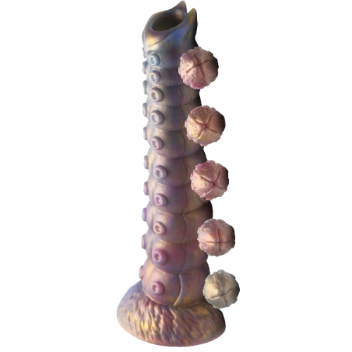 Creature Cocks Deep Invader Tentacle Ovipositor Silicone Dildo with Eggs 11.5 Inch 2