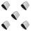 5Pcs PVC Inflatable Travel Pillow Ergonomic Triangle Shape for Camping 6