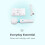 Le Wand Classique Mini Rechargeable Vibrating Wand Massager 6