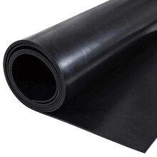 Prestige Mats - 5m x 1.5m, Black Rubber Matting - Indoor & Outdoor Use - 3mm - Non-Slip Smooth Design - Ideal for Garage, Vans, Gym, Warehouse