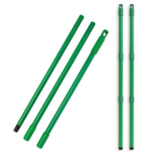 Best House | Mop Replacement Handle | 3 Sections Adjustable | Metal | Green | Broom Mop Stick | 1Pc | Universal Fitting Fits | Italian Screw End - 12