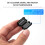 Ferrite Ring Core Black RFI EMI Noise Suppressor Cable Clip-20Pcs 4