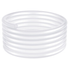 ANOMM PVC Transparent Tube, 10mm (0.39in) ID x 13mm (0.51in) OD- 5m(16ft) Length PVC Clear Hose, Flexible Vinyl Tubing, Food Grade Plastic Tube Pipe