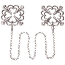 Me You Us Flower Design Nipple Clamps