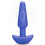 b-Vibe Butties Shake Slimline Vibrating Silicone Butt Plug 1