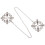Me You Us Flower Design Nipple Clamps 4