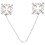 Me You Us Flower Design Nipple Clamps 3