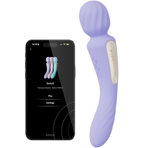 LELO LELO - SWITCH VIBRATOR WANDA DOUBLE STIMULATION LILAC