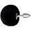 Whipsmart Black Bunny Tail Metal Butt Plug 3