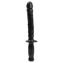Doc Johnson Classic Man Handler Dildo Black 9 Inch