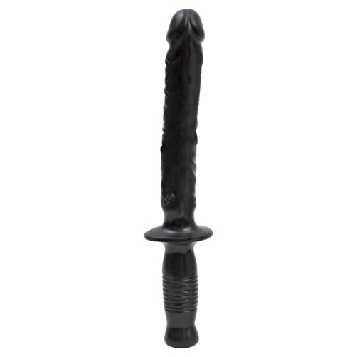 Doc Johnson Doc Johnson Classic Man Handler Dildo Black 9 Inch 1