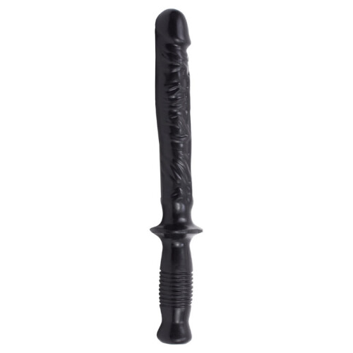 Doc Johnson Doc Johnson Classic Man Handler Dildo Black 9 Inch 2