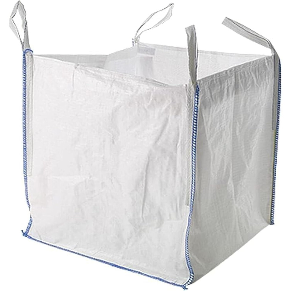 5 X Bulk Bags 1 Tonne Dumpy Skip Sack**Pack Of 5** One Ton Fibc Heavy Duty Woven Material Builders Jumbo Bag For Industrial Waste, Garden Rubbish, St 52057908