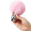 Whipsmart Pink Bunny Tail Metal Butt Plug 2