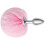Whipsmart Pink Bunny Tail Metal Butt Plug 3