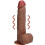 RealRock 9 Inch Realistic Vibrating Suction Dildo with Balls 6