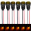 Gebildet 6pcs Yellow Indicator Pilot Light AC/DC 12-24V Mounting Hole Size 10mm(Flame Retardant Plastic Shell) 1