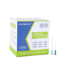 50packs/box Micro Blunt Ultra-fine Stainless Steel Dispensing Accessories Industrial Pipes Lab Supplies (21G 50MM/1.96inch)