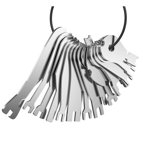 TOMSTRAD Emergency Light Test Keys - Set of 14 Keys