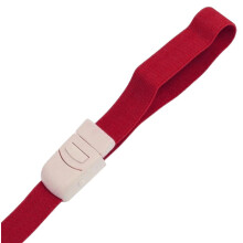 Tourniquet with Buckle Quick and Slow Release Emergency Tourniquets Elastic Adjustable Home Outdoor, Medical, Nurses (1, Red)