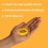 Me You Us Silicone Cock Ring Yellow 42mm 2
