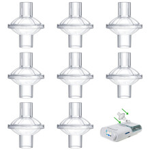 CPAP Filters 8 Pack Universal Fit Inline Filter Filters for Cpap Machine CPAP Supplies Individually Packing for CACP Machine Size 22mm and 25mm Tube