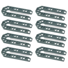 TERF 100mm X 43mm X 6mm Thick U Shims Packers Spacers Plastic Packing Horseshoe Window Glazing Door Kitchen Cabinet Tiles Installations with 6mm Thi
