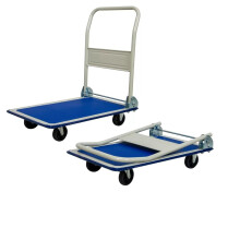 Suprills Folding Dolly Platform Trolley on Wheels - Heavy Duty Steel Cart, Non-Slip, 150kg Capacity Festival Trolley for Easy Transportation on dolly